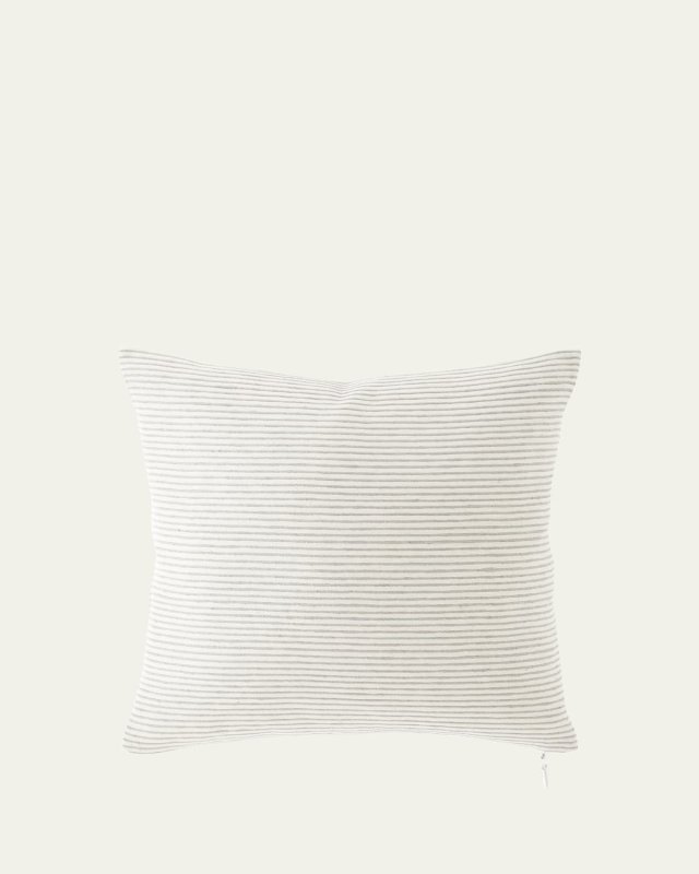 Camila Stripe Decorative Pillow, 18"Sq.